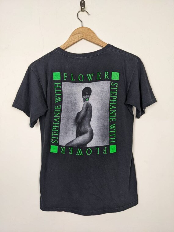 Vintage 90s Herb Ritts Fotofolio Collections Stephanie With Flower 
