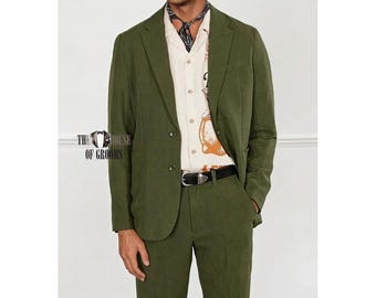 き*ち様 オリーブグリーン ダブルブレストスーツ セット き*ち様 オリーブグリーン ダブルブレストスーツ セット き*ち様