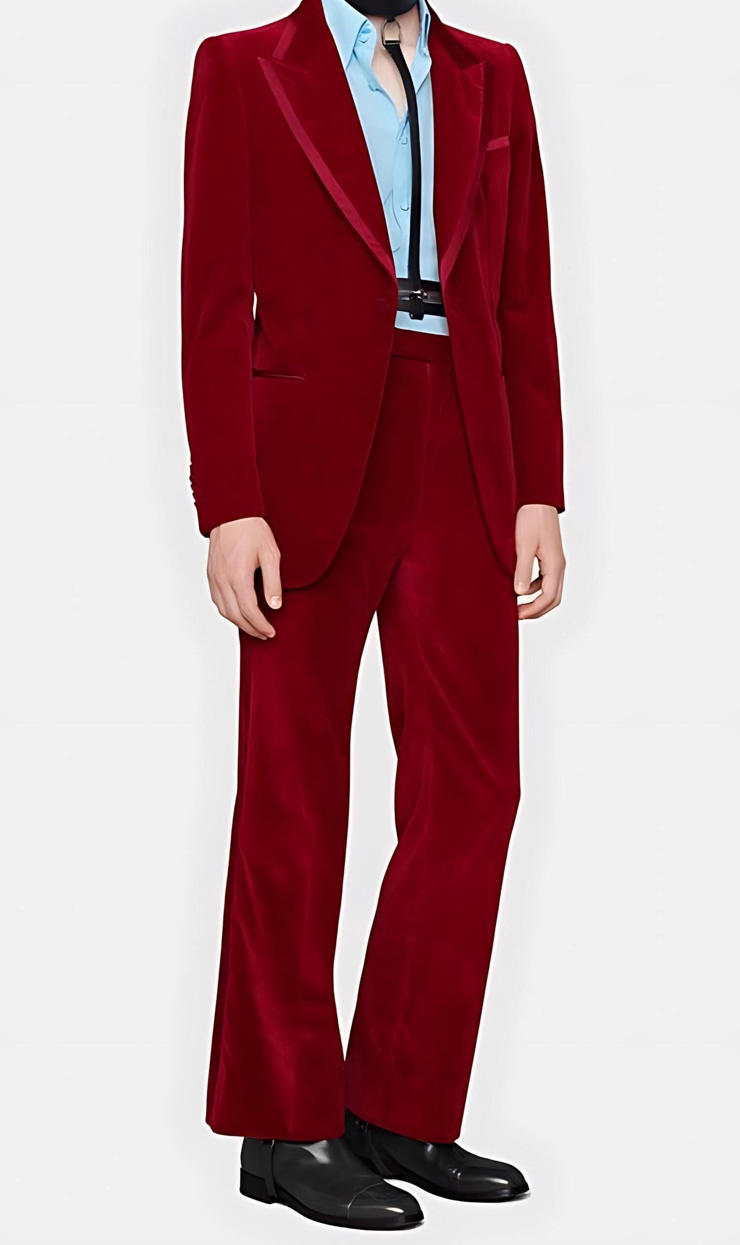 Red Velvet Suit UK