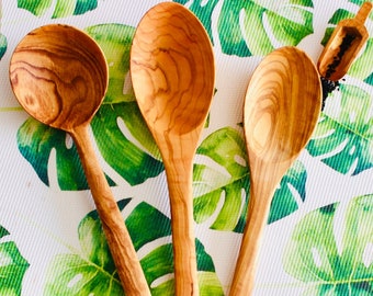 Olive Wood Utensil Set, Mothers Day Gift, Wooden Utensils for Cooking, Kitchen Utensils Set, Cooking Spoon Set, Wood Utensils, Wood Spoon