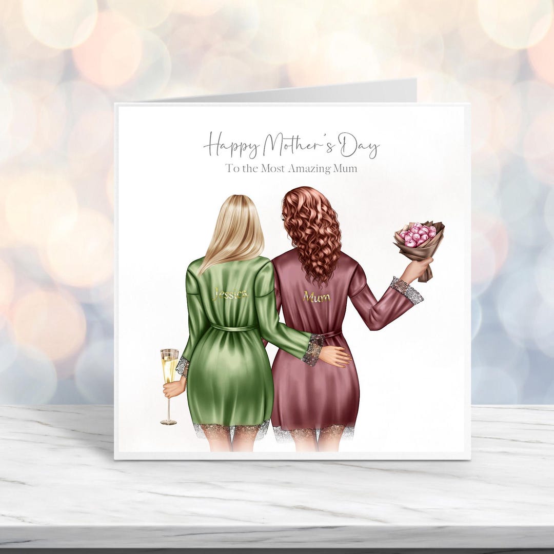 Personalised Mothers Day Card | Mother's Day Card Handmade ...