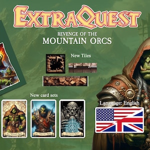 ExtraQuest Revenge of the Mountain Orcs Erweiterung **NUR ENGLISCH** (Heroquest 1992 Edition)