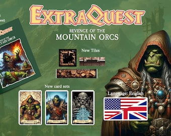 ExtraQuest Revenge of the Mountain Orcs Expansion **ENGLISH ONLY** (Heroquest 1992 Edition)