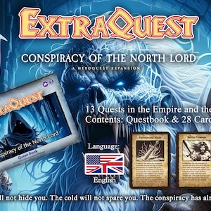 ExtraQuest Conspiracy of the North Lord Expansion **ENGLISH ONLY** (Heroquest 2021 Edition)