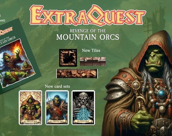 ExtraQuest Revenge of the Mountain Orcs Expansion (Heroquest 1992 Edition)