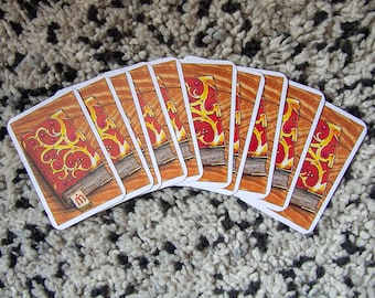 HeroQuest Kellars Keep EU Style Cards - Full Set ENG Repro