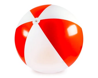 Huge Inflatable Beach Ball 4,3 feet+ (130cm+) *solid color/white* big Inflatable
