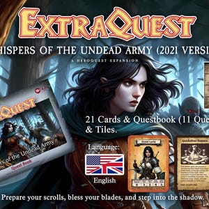 ExtraQuest Whispers of the Undead Army Expansion **ENGLISH ONLY** (Heroquest 2021 Edition)