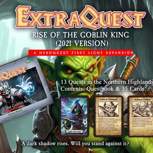ExtraQuest Aufstieg des Koboldkönigs – Erweiterung **NUR AUF ENGLISCH** (Heroquest First Light 2025 Edition)