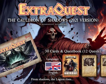 ExtraQuest El Caldero de las Sombras **SOLO EN INGLÉS** (Edición Heroquest 2021)