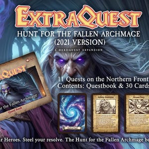 ExtraQuest Hunt for the Fallen Archmage Expansion **ENGLISH ONLY** (Heroquest 2021 Edition)