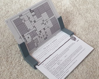 Heroquest Quest Book 1989 / 2021 style holders **Choose Color** no more folding and fooling around