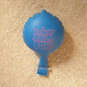 thumbnail image 2 of Loonertex Super Jumbo 45+ Inch Long Neck Balloon – Blue – Big Size For Looning 2 of 6