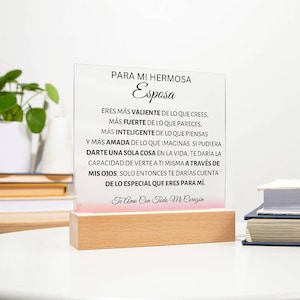 Regalo para mi esposa/ Regalo para el Amor de mi vida/ Regalo para mi mujer