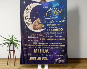 Kocyk dla mojej córki | Dla mnie hija| manta, cobija, sabana para hija