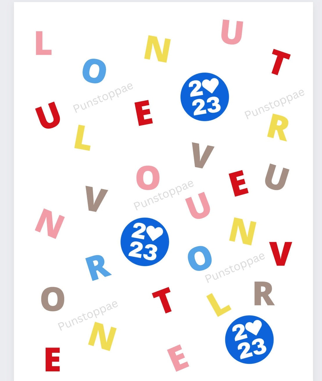 New 2023 HSLOT Harry Styles Love on Tour Soup Letters Etsy Canada