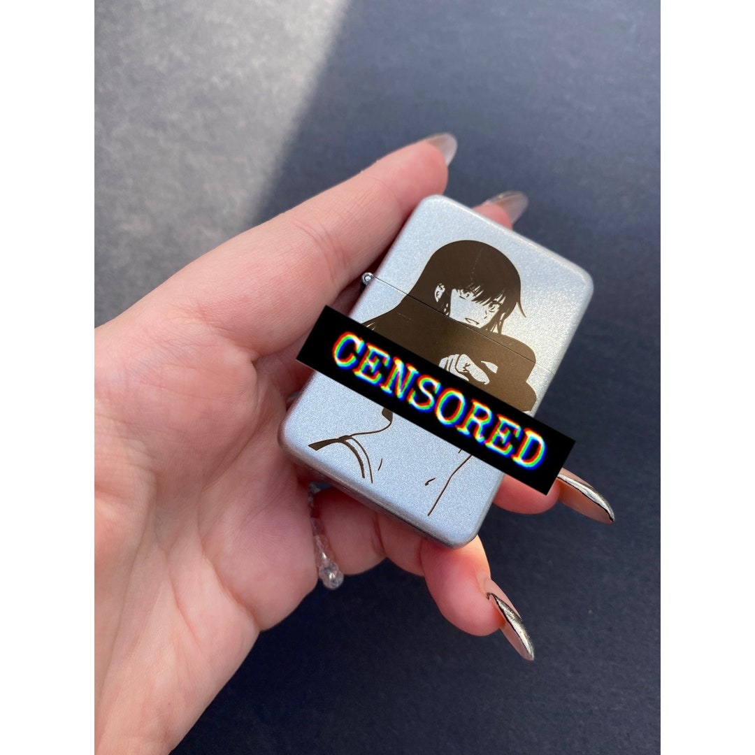 Waifu Anime Engraved Lighter Anime Lighter Anime Fan Etsy UK