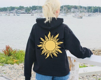 Sunshine hoodie, hoodie for sun lovers, sunworship hoodie, hoodie for travel, hoodie for exploring