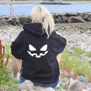halloween hoodie, pumpkin face hoodie, fall hoodie, pumpkin lover