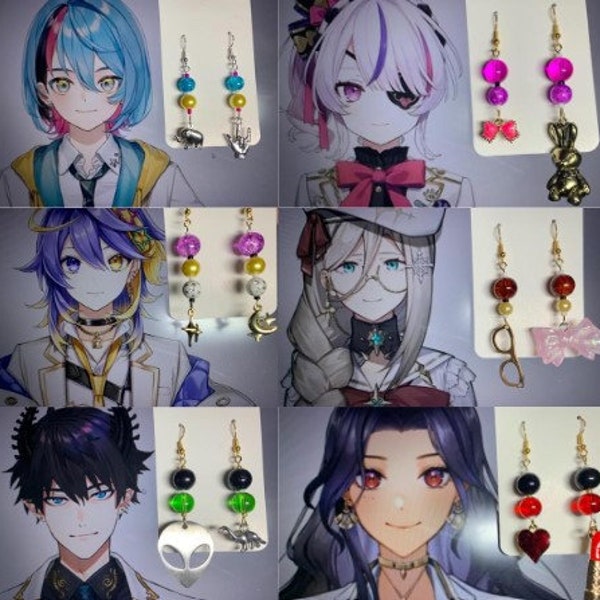 Nijisanji Iluna earrings