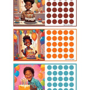 Birthday boy Savings challenge A6