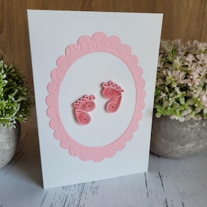 Baby shower piquants de <br> Liste d'envies Vous avez des idées ? Créations en papier | Quilling | Blanc à l'intérieur | 5 couleurs disponibles