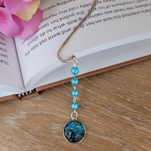 Van Gogh Metal Bookmark | Art Lover Gift | Silver Filigree Hook | 5 Designs