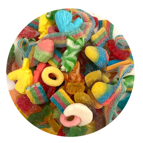 LARGE 16oz. Assorted Gummy Mix Candy Mix Bag Gummy Candy Etsy