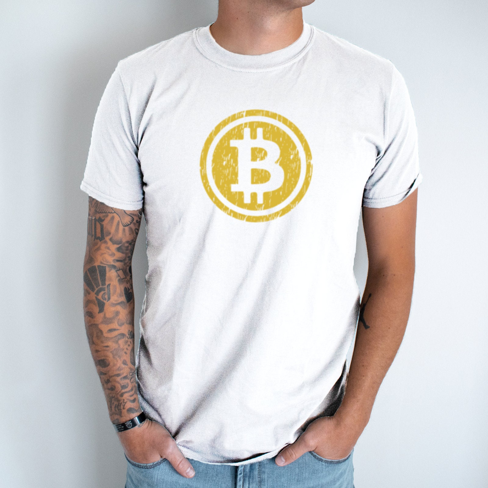  HYPERFAVOR Camisetas de Bitcoin para hombres, camisetas de  criptomonedas de Bitcoin de manga corta, camisas polo de Bitcoin para  hombres, ideas de regalo de Bitcoin, V1 : Ropa, Zapatos y Joyería