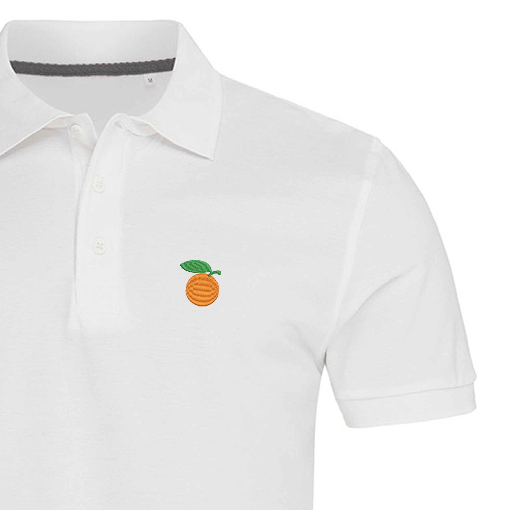 Discover Mandarin Embroidered Polo Shirt For Man | Tangerine Poloshirt