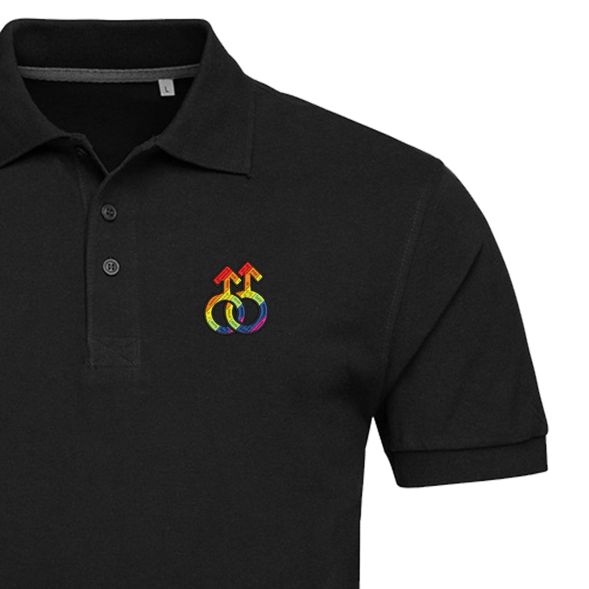 Discover Man + Polo Shirt | Mans Signs