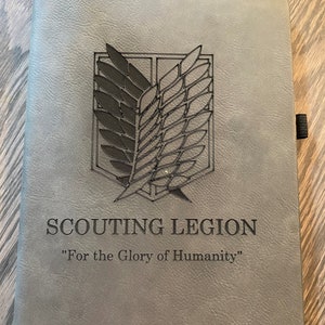 Leather journal -custom engraved