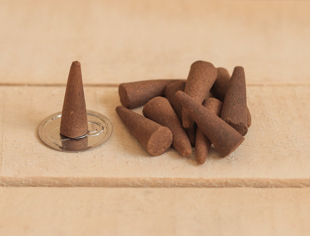 Handmade Cone Incense, Incense Cones, Aromatherapy, Cone Incense Burner