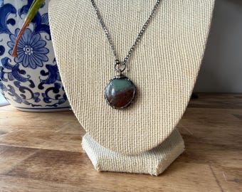 Chrysoprase Pendant | Emotional healing, self-compassion & encouraging hope