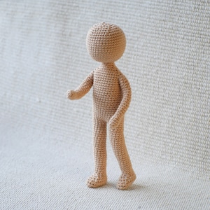 Base doll Crochet pattern English Español image 6