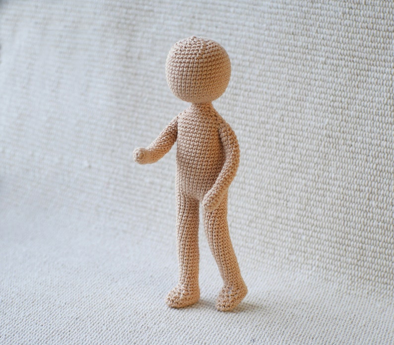 Base doll Crochet pattern English Español image 6
