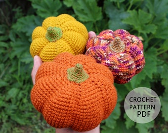 Crochet pumpkin pattern