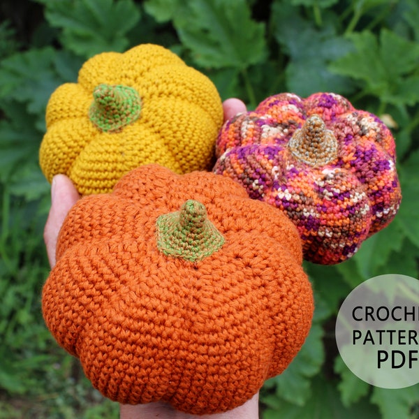 Crochet pumpkin pattern