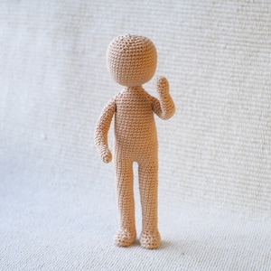 Base doll Crochet pattern English Español image 3