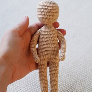 Crochet pattern Mirabel doll English Español image 10