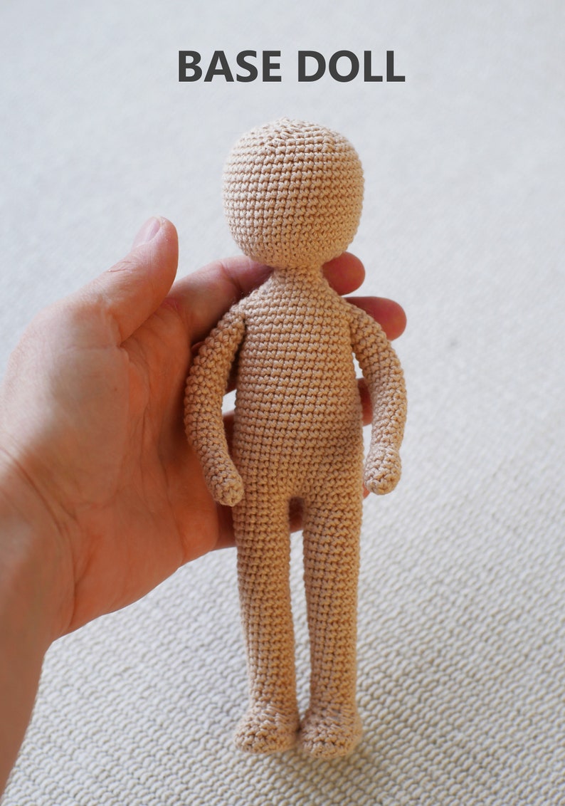 Crochet pattern Mirabel doll English Español image 10