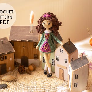 Irish dancer doll crochet pattern