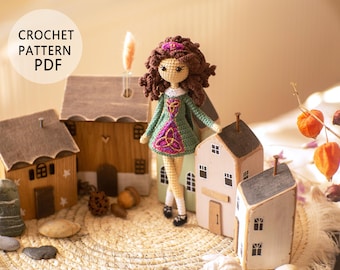 Irish dancer doll crochet pattern