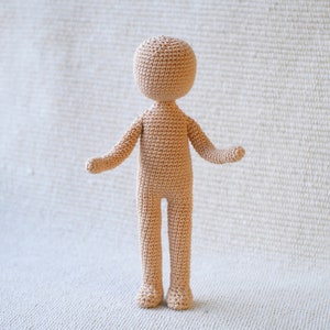 Base doll Crochet pattern English Español image 2