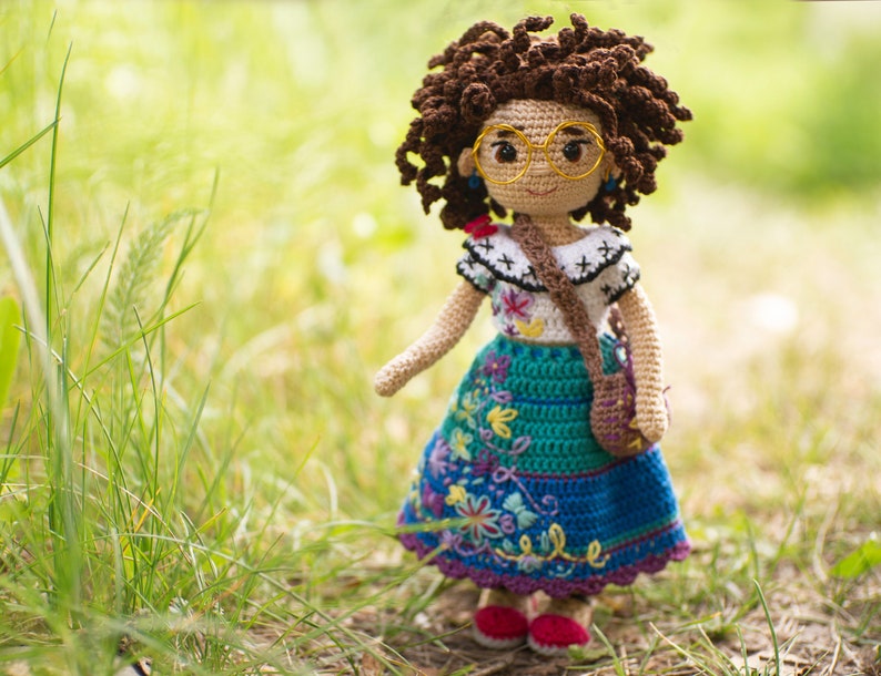 Crochet pattern Mirabel doll English Español image 7