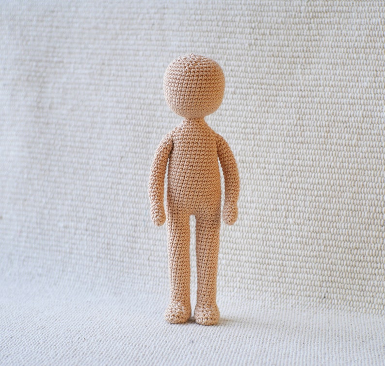 Base doll Crochet pattern English Español image 8