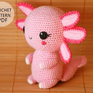 Axolotl crochet pattern