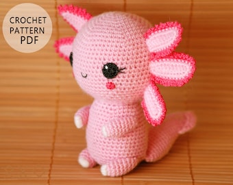 Axolotl crochet pattern