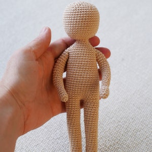Base doll Crochet pattern English Español image 7