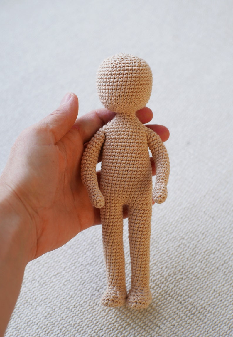 Base doll Crochet pattern English Español image 7